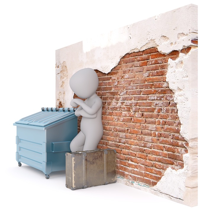 Ristrutturare casa: attenzione allo smaltimento calcinacci