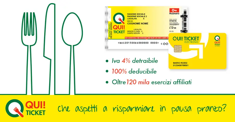 Problemi sull’uso dei buoni pasto “Qui Ticket”